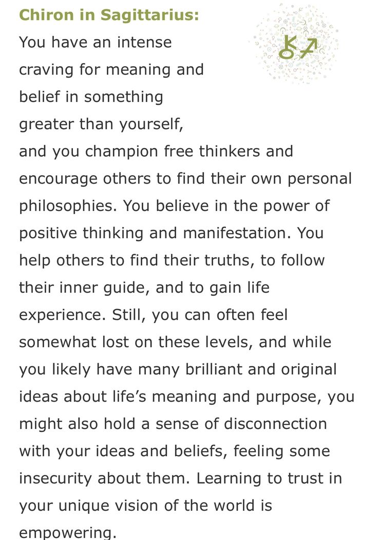 Chiron in Sagittarius Meaning: How to Heal?