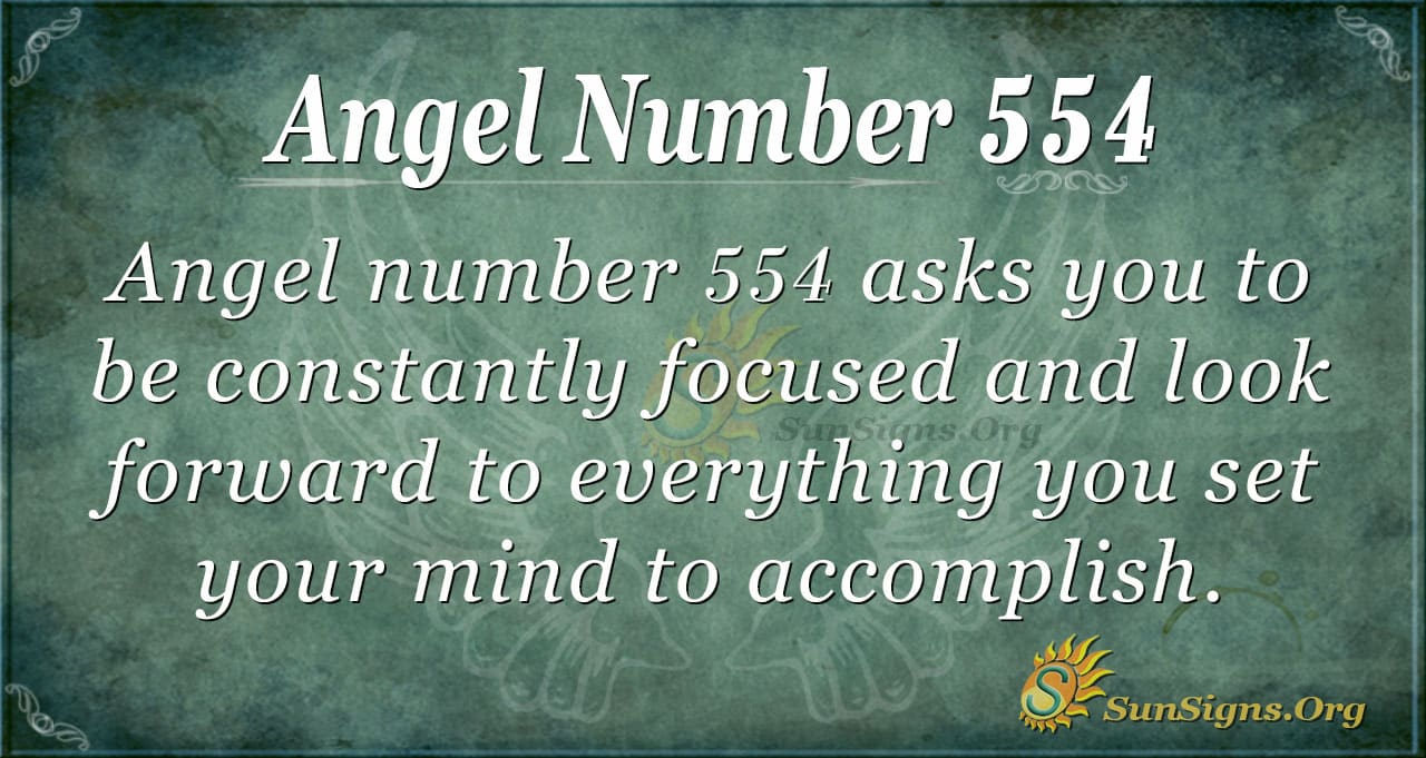 Is 554 Your Angel Number? Decoding Its Powerful Significance.