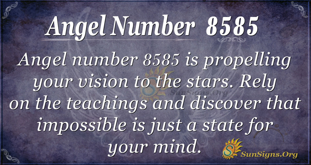 Unlock the Meaning of 8585 Angel Number: A Quick and Simple Guide