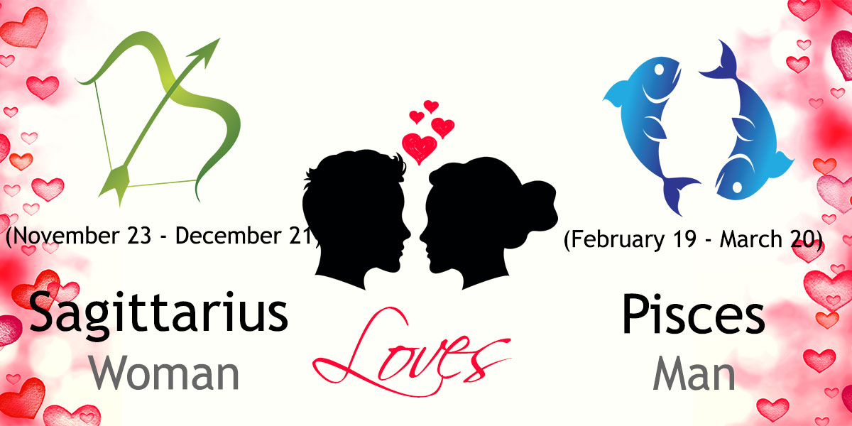 Love, Sex, and a Pisces Man and Sagittarius Woman relationship.