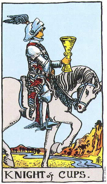 How to recognize genuine Knight of Cups feelings in others? (Key signs and interpretations from this charming card)