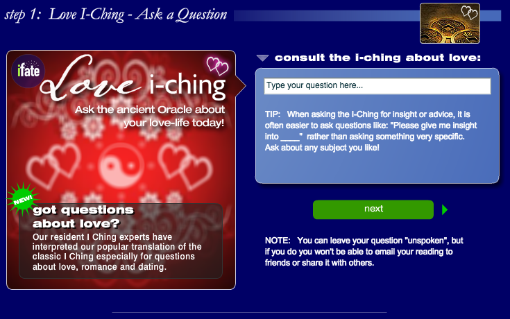 Want better results from ifate love iching readings? Learn how to ask the right love questions.