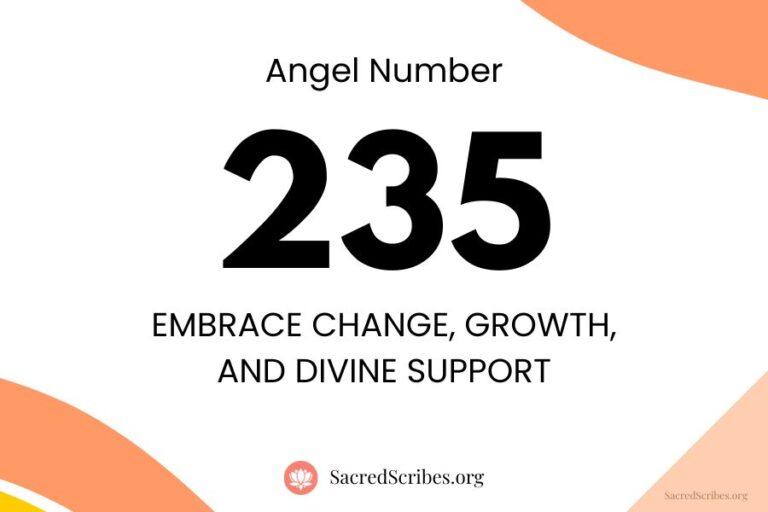 What is the spiritual significance of 235 angel number? Learn how it guides your personal growth.