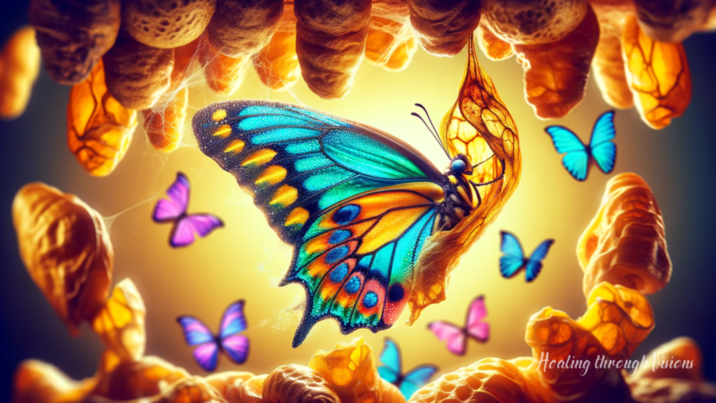 How do you connect with your butterfly totem animal spirit? Simple practices to embrace its energy of transformation.