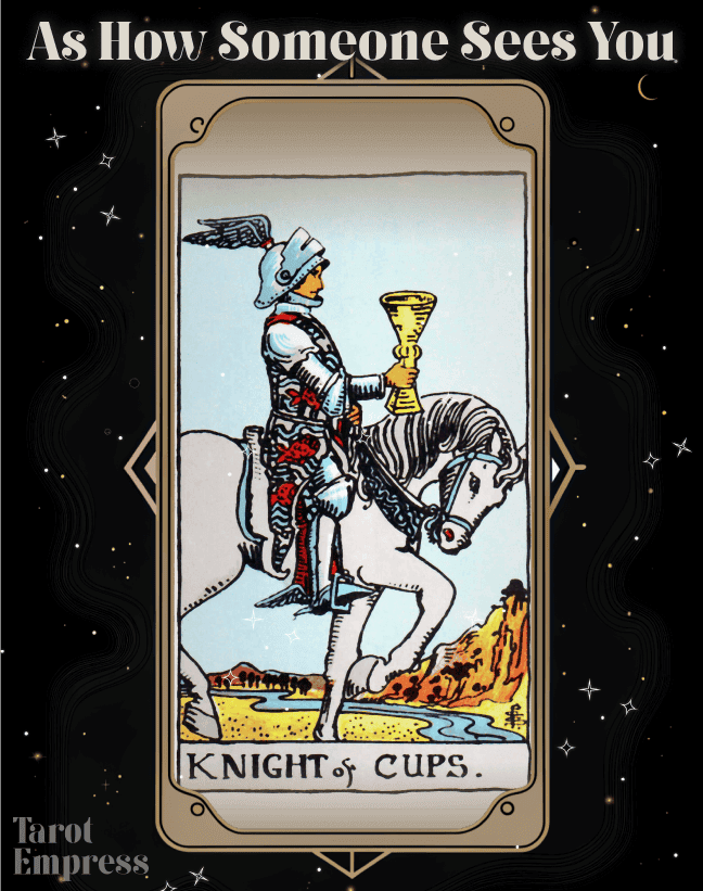 How to recognize genuine Knight of Cups feelings in others? (Key signs and interpretations from this charming card)
