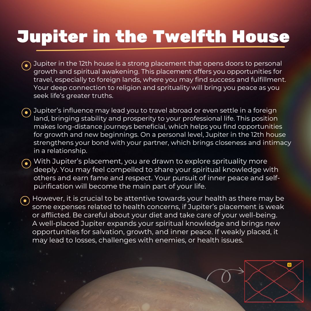 What does Jupiter in the 12th house mean? Find out here!