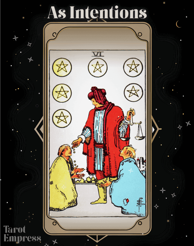What does the six of pentacles as feelings truly indicate? Understanding its message about generosity and balance.