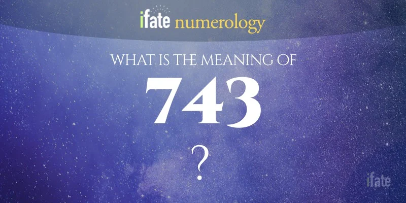Is the 743 angel number considered a good sign? Learn all about its positive energy message.
